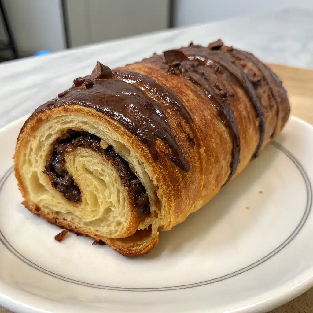 chocolate new york croissant roll