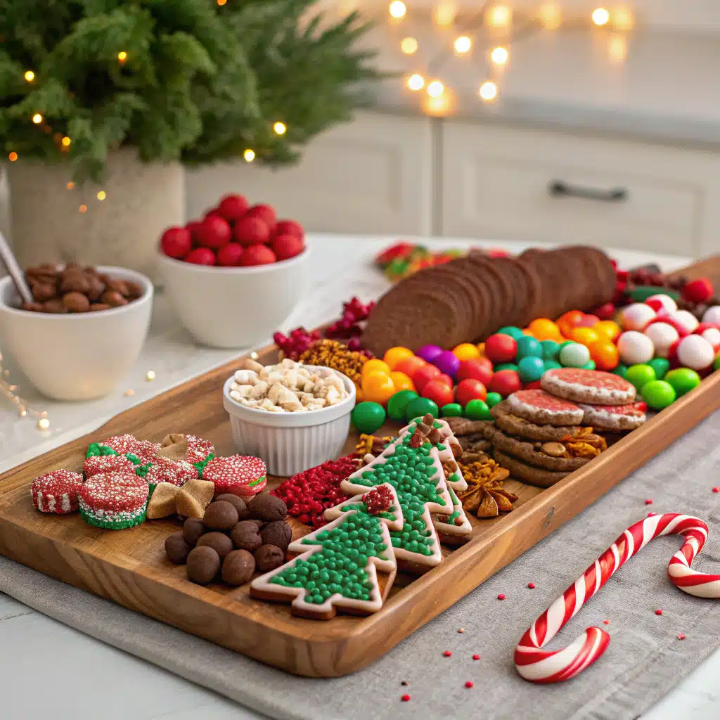 Christmas Candy Desert Board