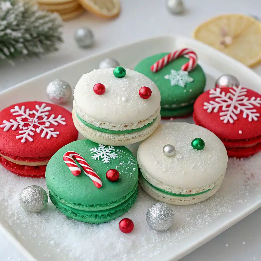 Christmas Macaroons