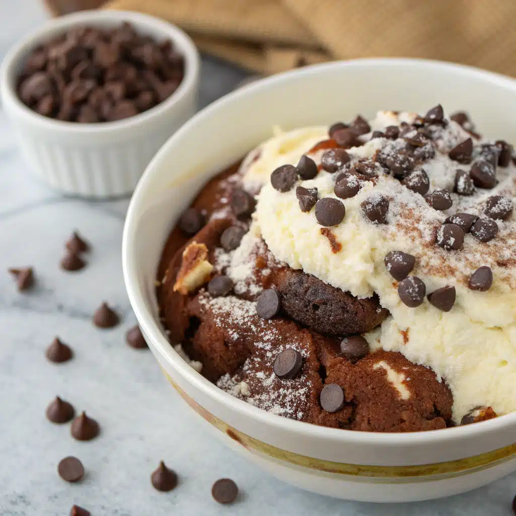 Cottage Cheese Brownie Batter (Chocolate Dessert)