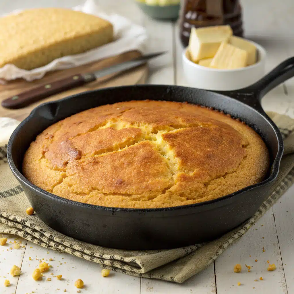 Skillet Cornbread recipe