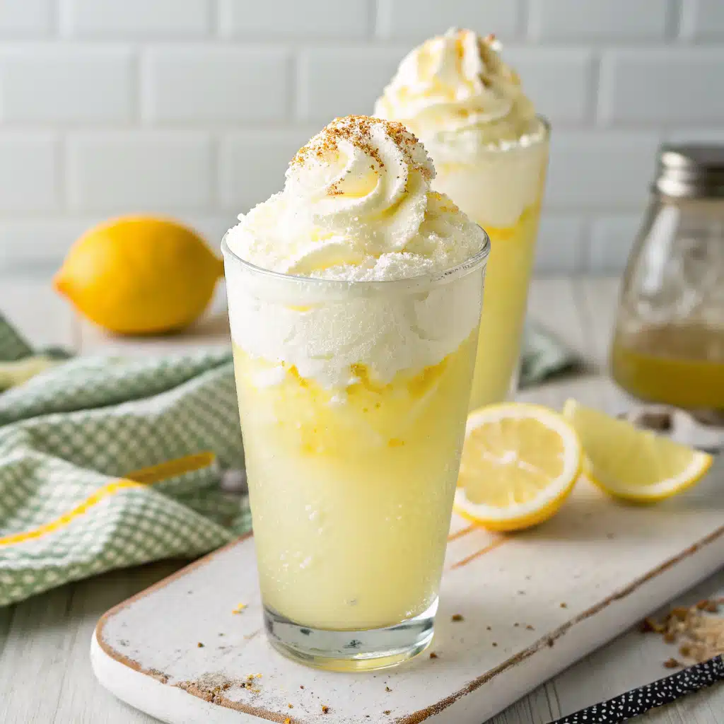 Rumchata Limón Boozy Whipped Lemonade