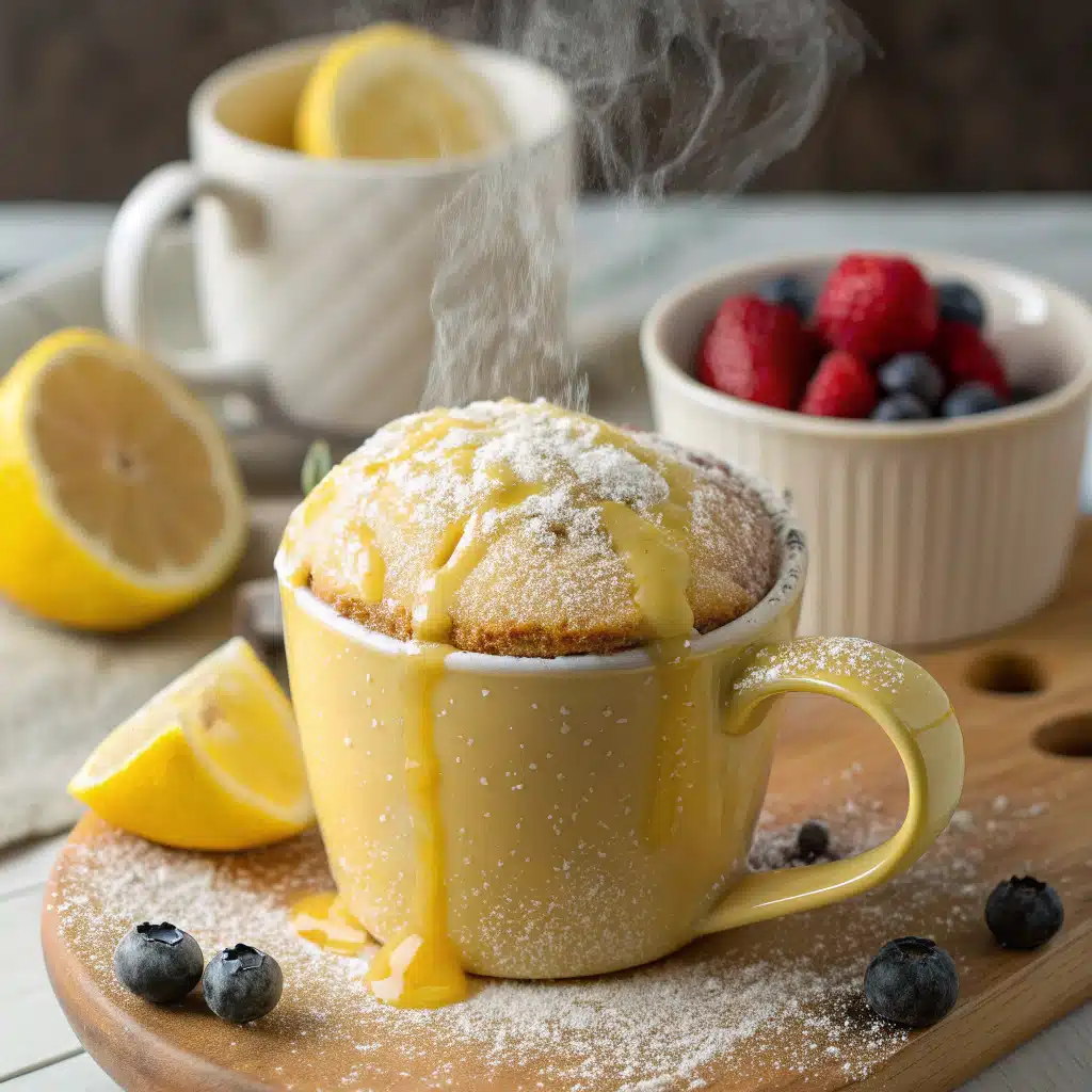 Lemon Mug Cake