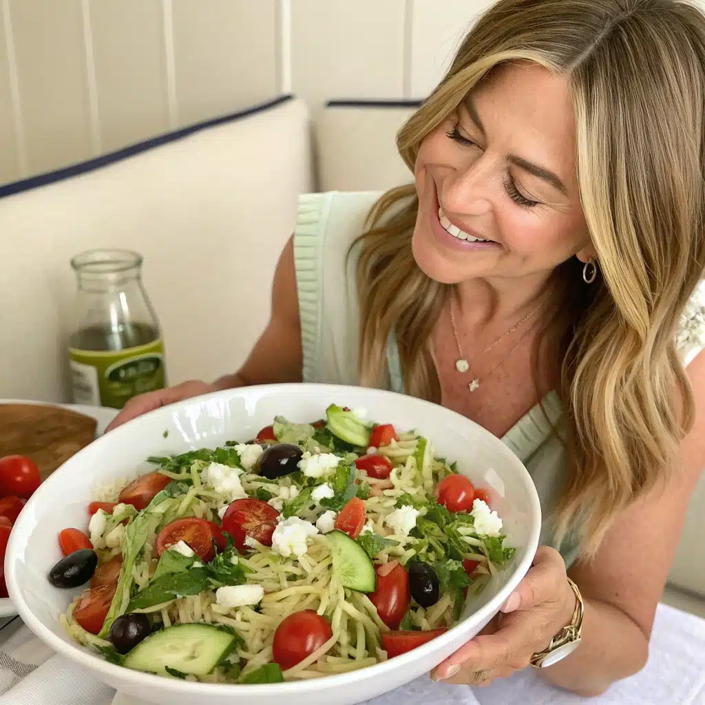 Jennifer Aniston Salad with Orzo